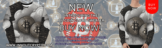 Elevate Your Wardrobe with InNOutCrypto's Bitcoin Cloud Sweater - InNOutCrypto