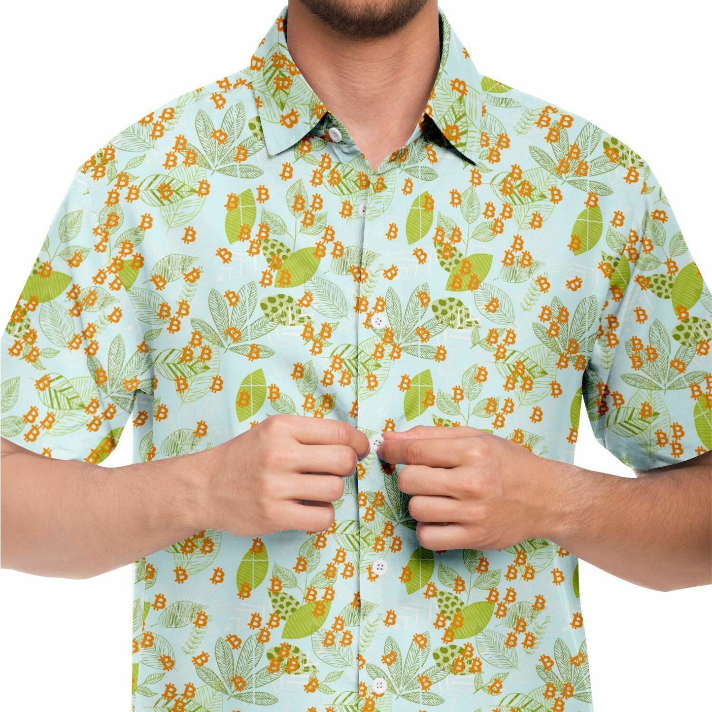 Bitcoin Leaf Shirt In N Out Crypto