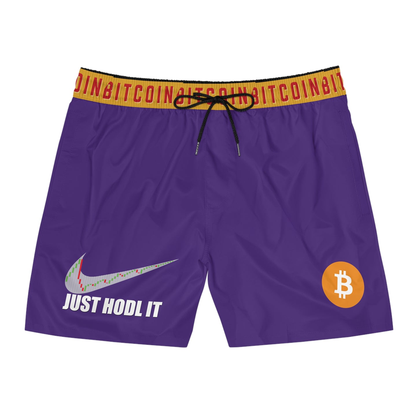 Bitcoin Just Hodl It Purple Swim Trunk In N Out Crypto
