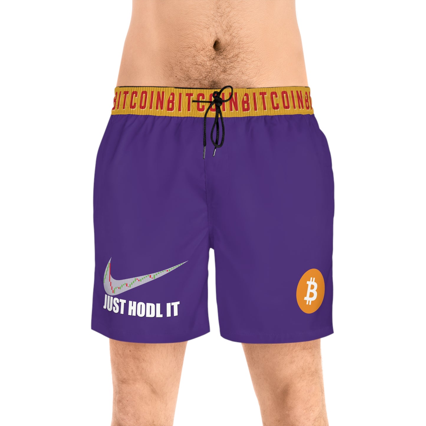 Bitcoin Just Hodl It Purple Swim Trunk In N Out Crypto