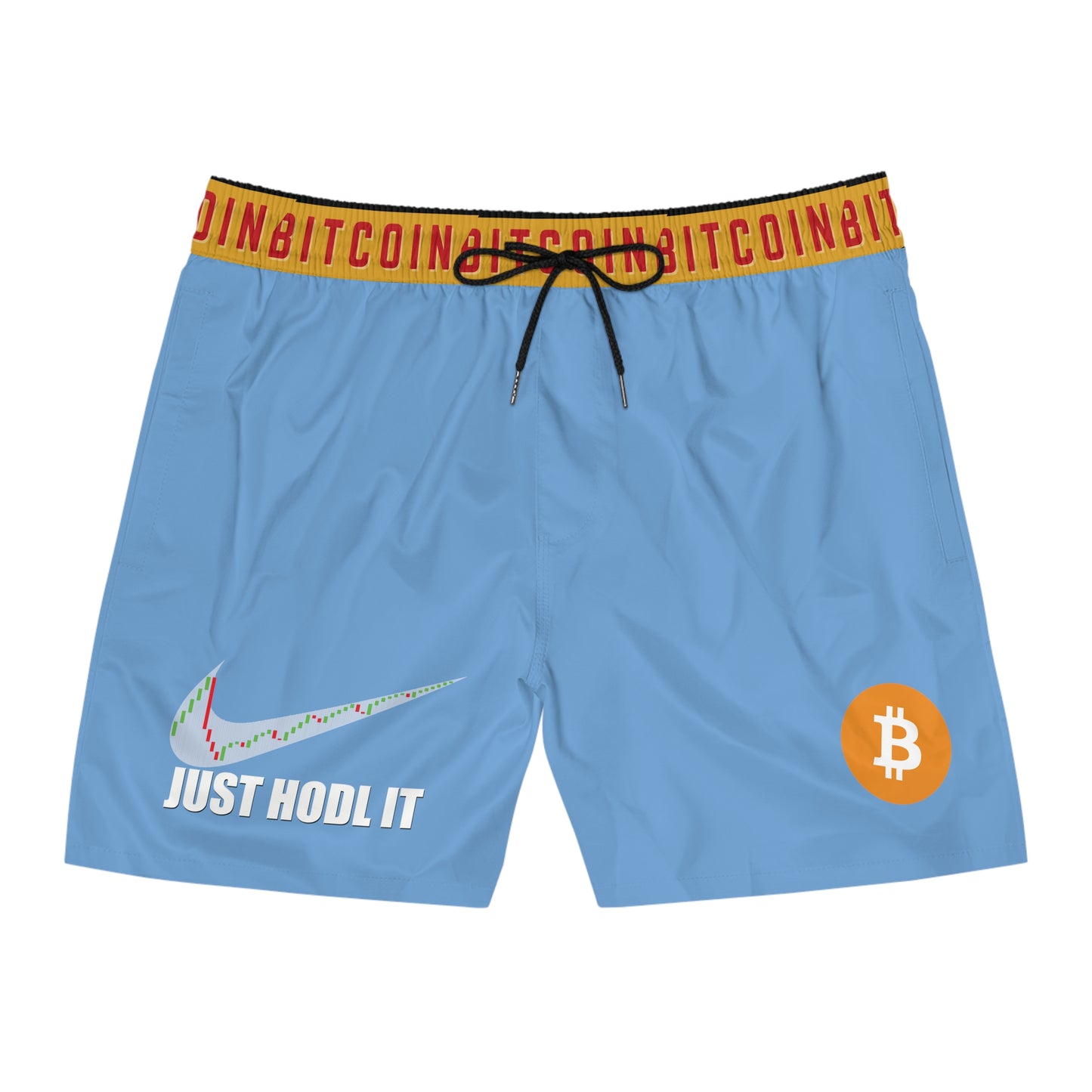 Bitcoin Just Hodl It Azzurro Swim Trunk In N Out Crypto