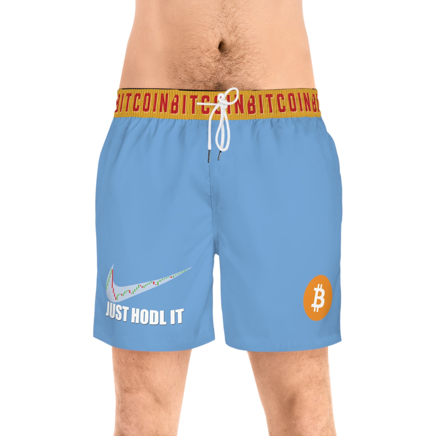 Bitcoin Just Hodl It Azzurro Swim Trunk In N Out Crypto