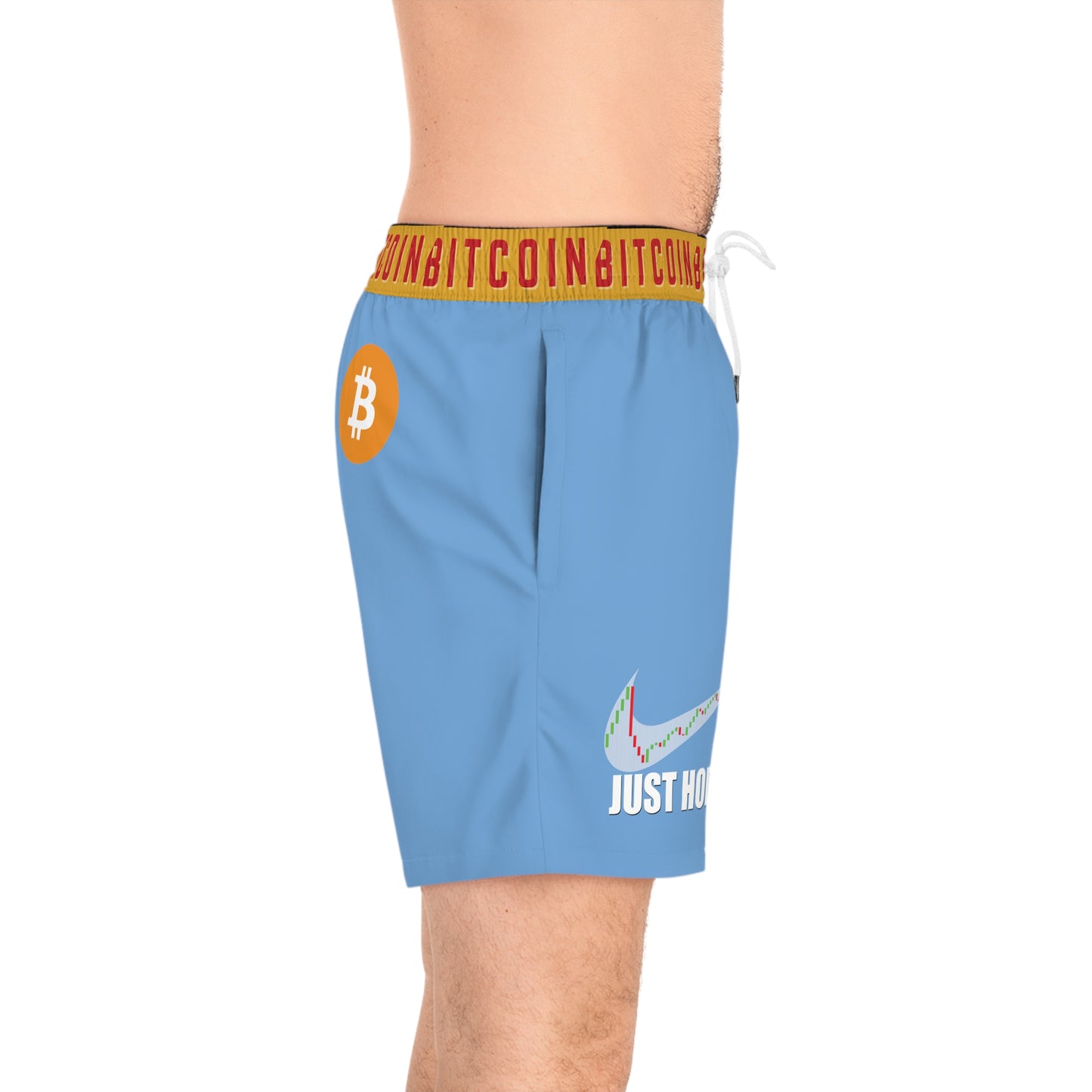 Bitcoin Just Hodl It Azzurro Swim Trunk In N Out Crypto