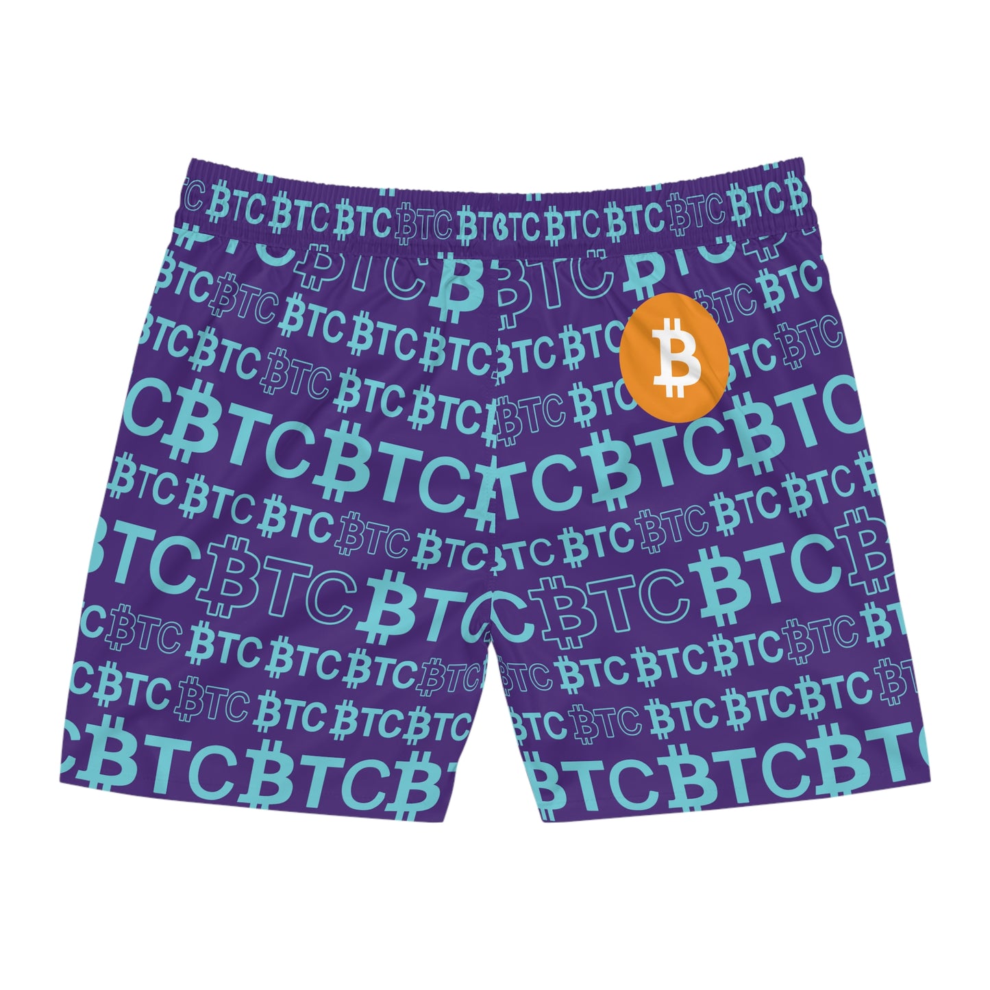 Bitcoin Dubai Purple Swim Trunk In N Out Crypto
