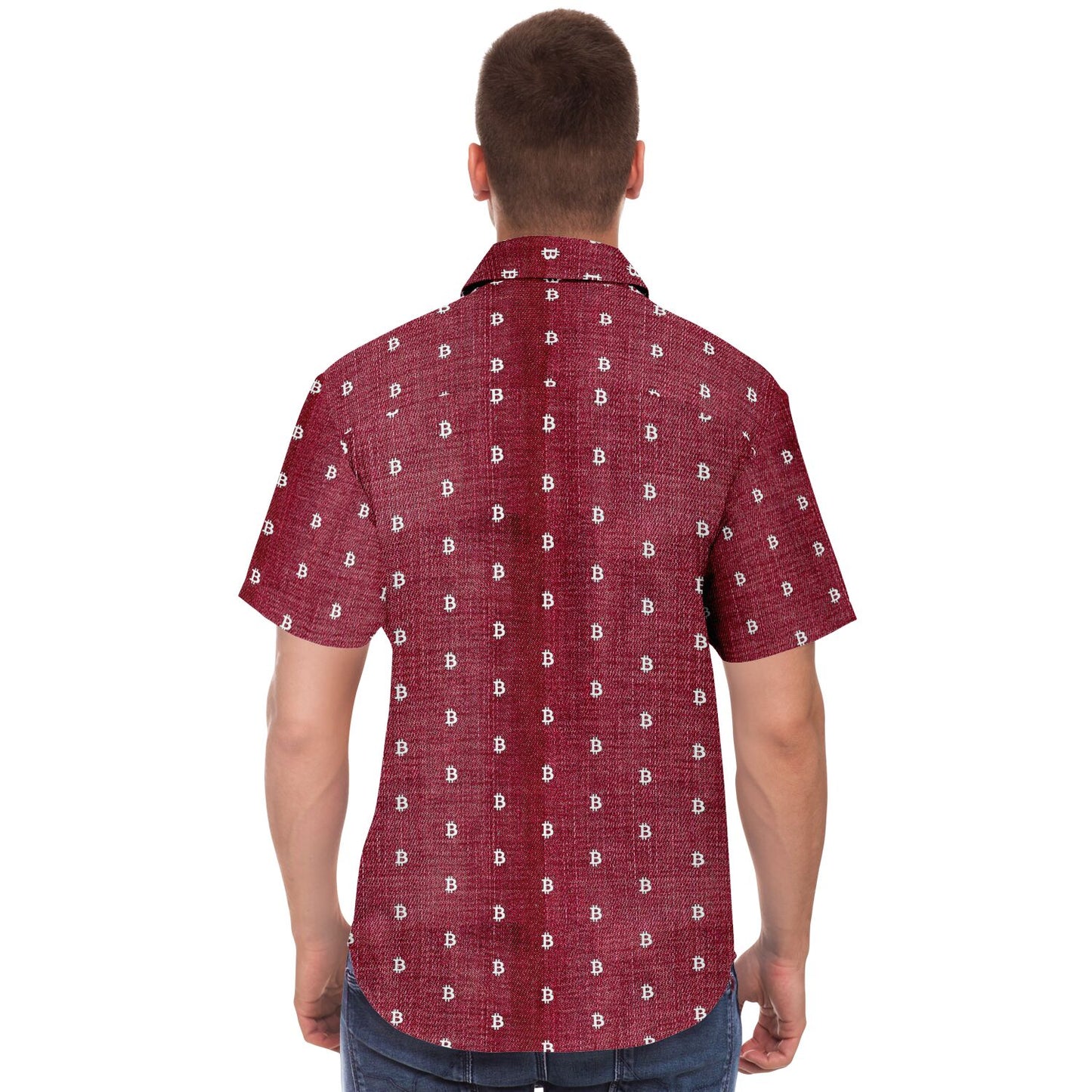 Bitcoin Jeans Red Shirt In N Out Crypto