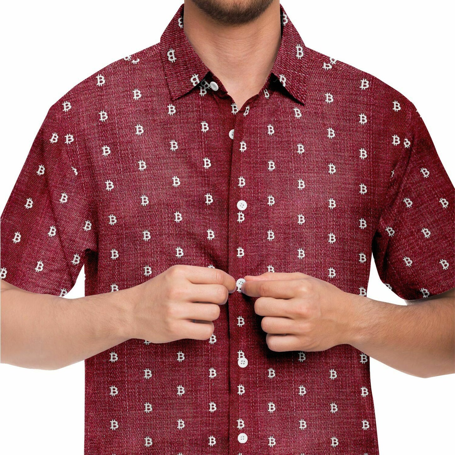 Bitcoin Jeans Red Shirt In N Out Crypto