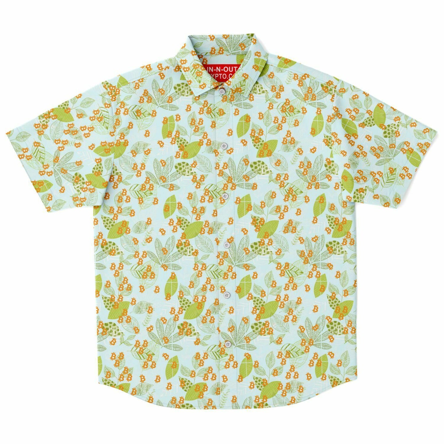 Bitcoin Leaf Shirt In N Out Crypto