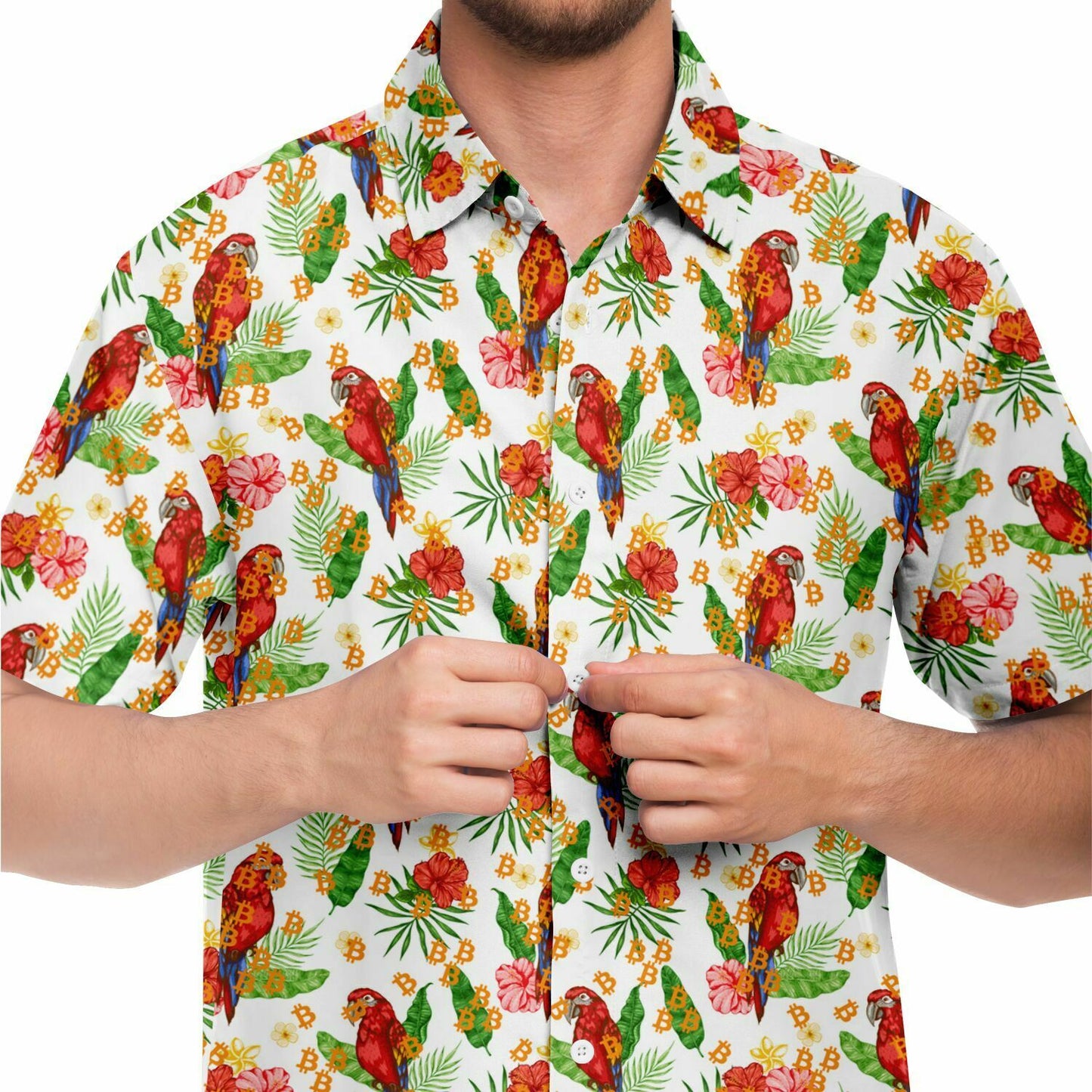 Bitcoin Parrrot Shirt