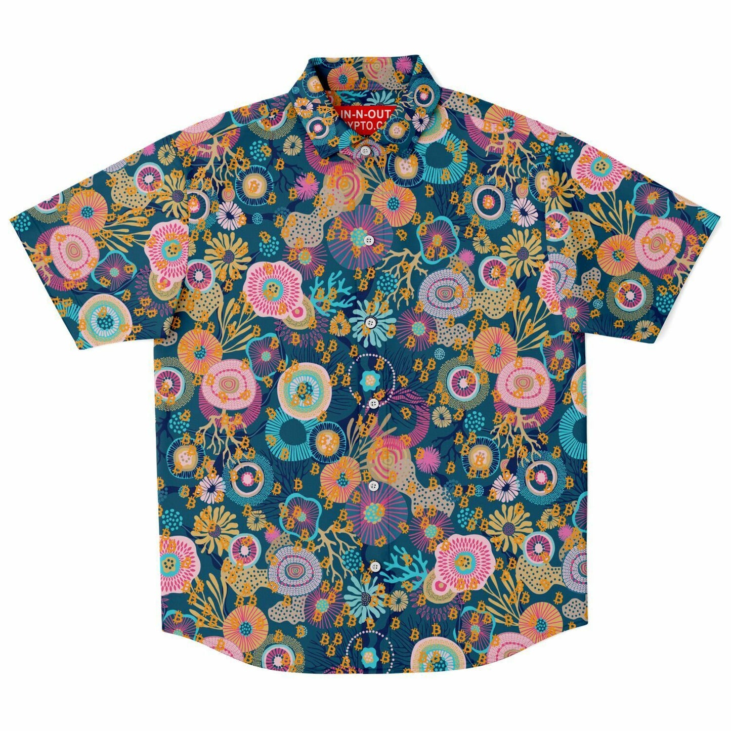 Bitcoin Coral Shirt In N Out Crypto