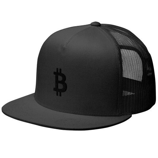 Bitcoin Embroidered Trucker Hat In N Out Crypto