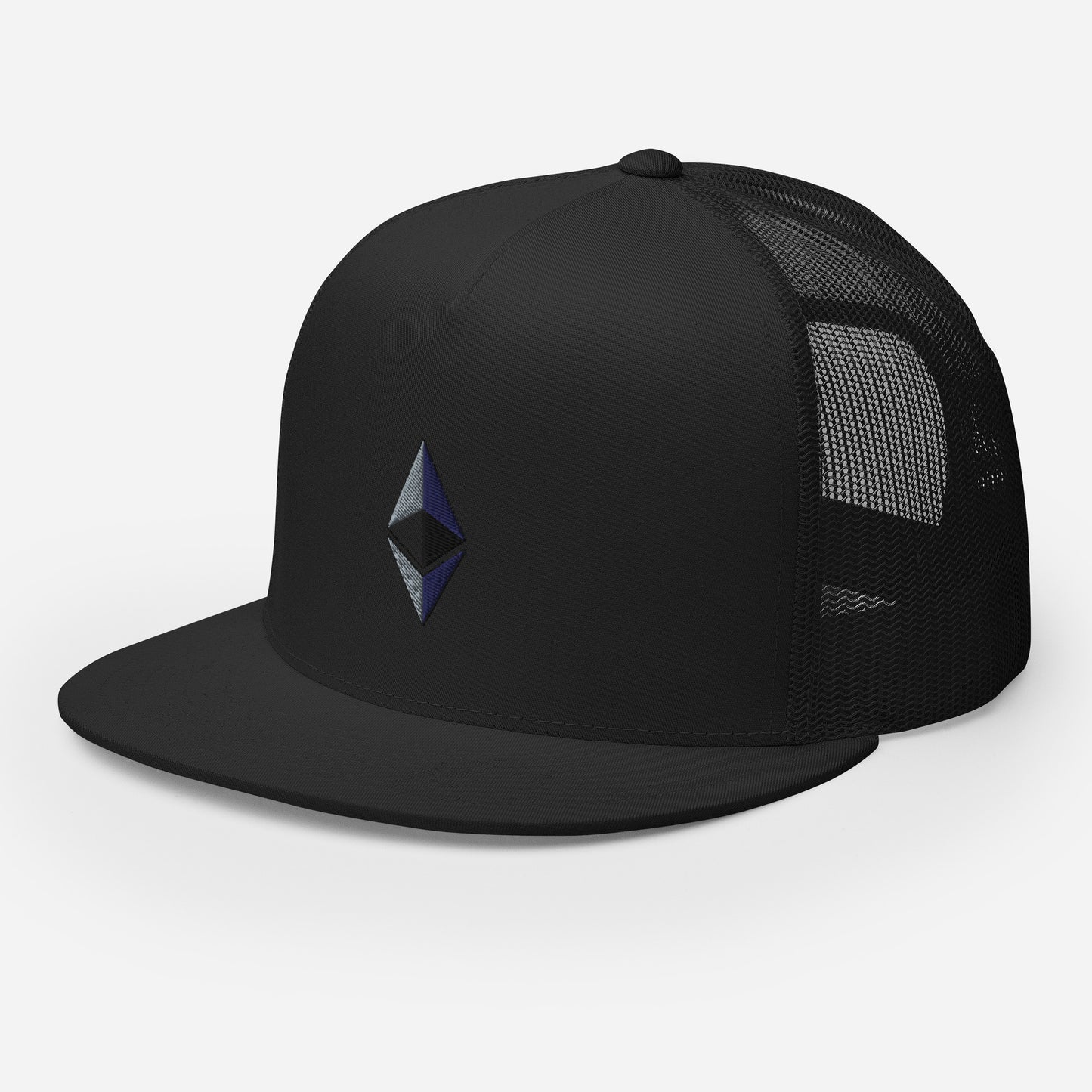 Ethereum Embroidered Trucker Hat In N Out Crypto