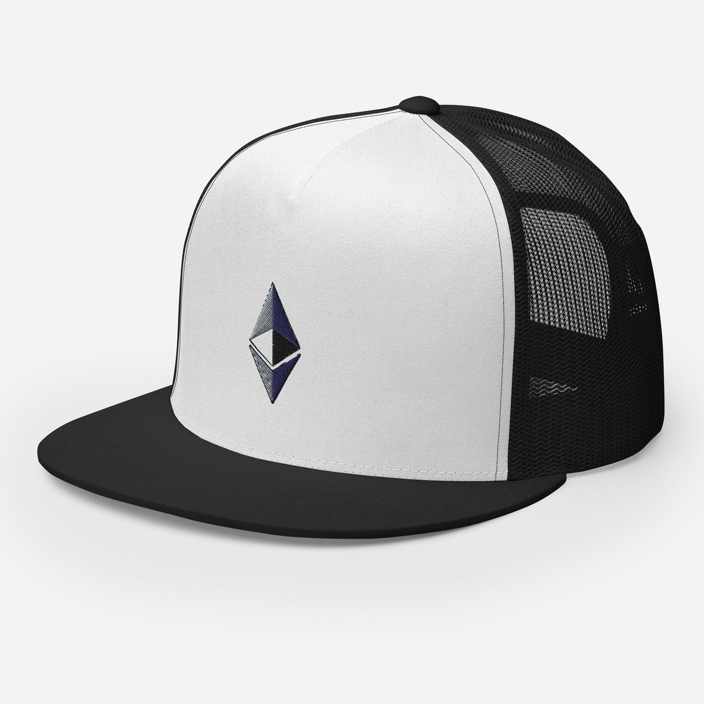 Ethereum Embroidered Trucker Hat In N Out Crypto