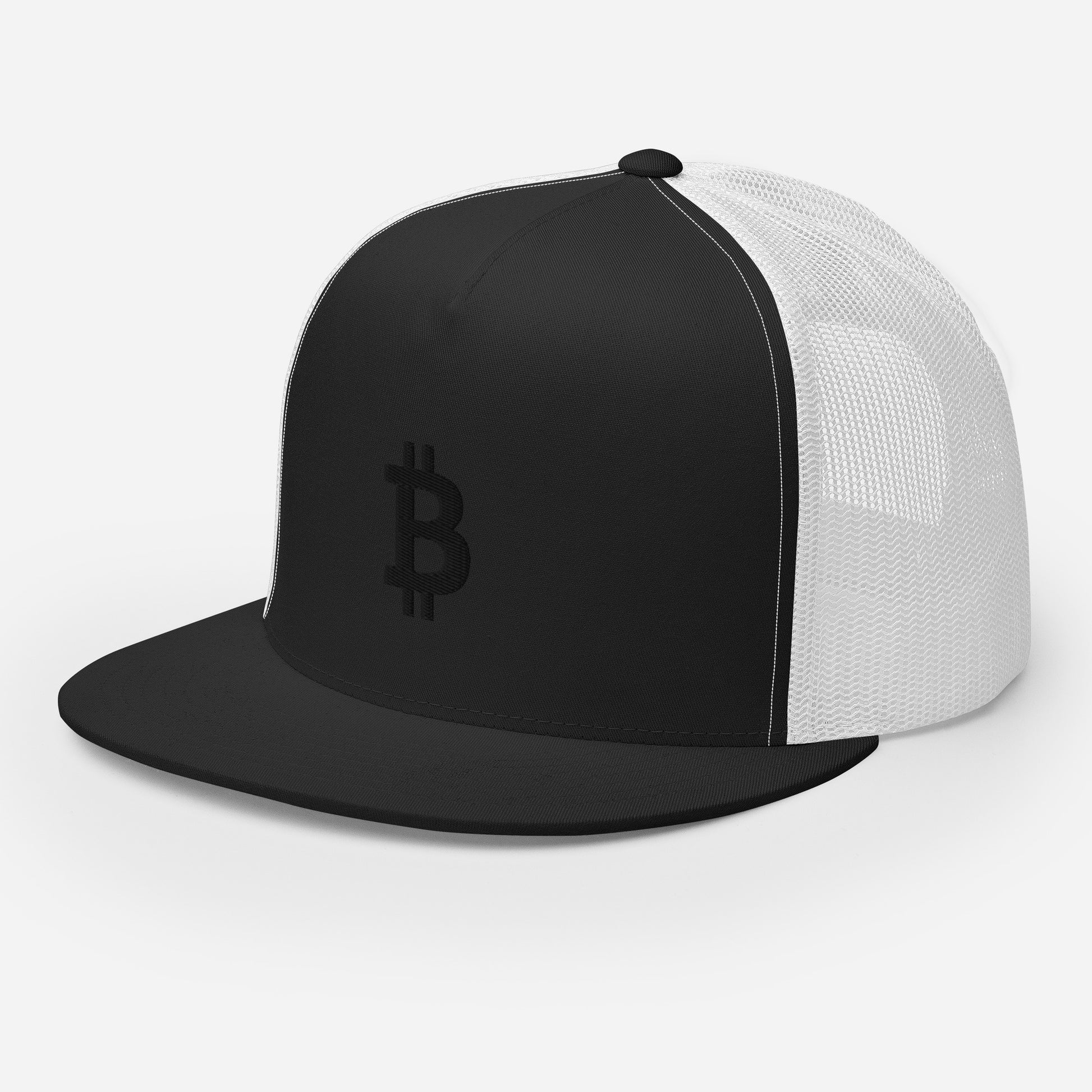 Bitcoin Embroidered Trucker Hat In N Out Crypto