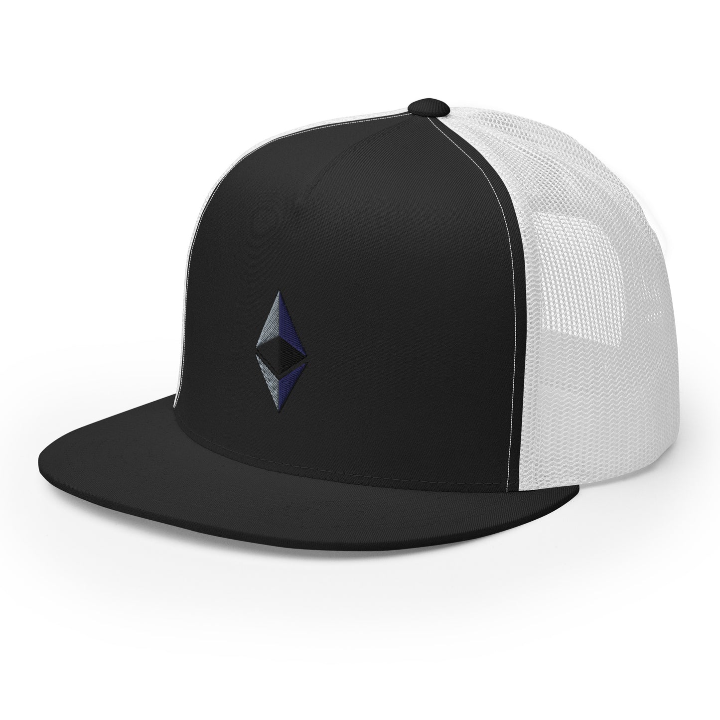 Ethereum Embroidered Trucker Hat In N Out Crypto