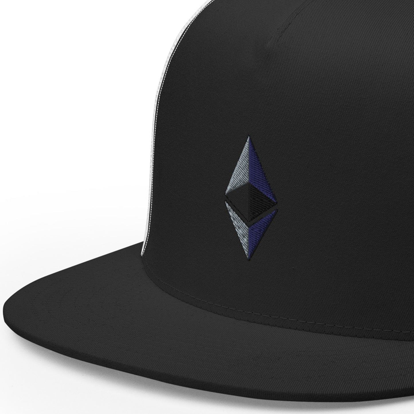 Ethereum Embroidered Trucker Hat In N Out Crypto
