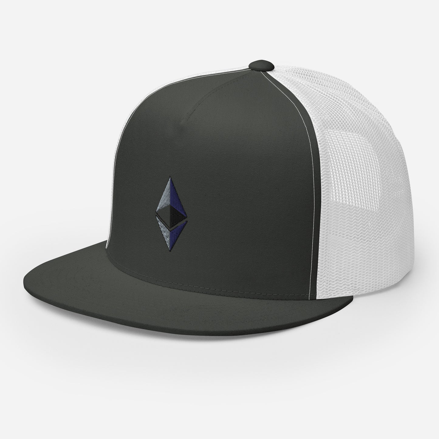 Ethereum Embroidered Trucker Hat In N Out Crypto
