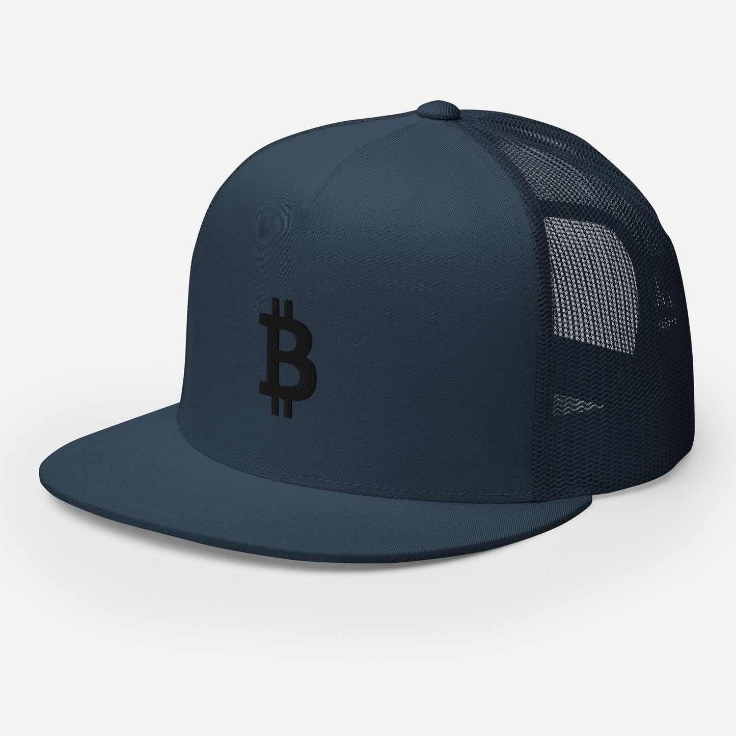 Bitcoin Embroidered Trucker Hat In N Out Crypto