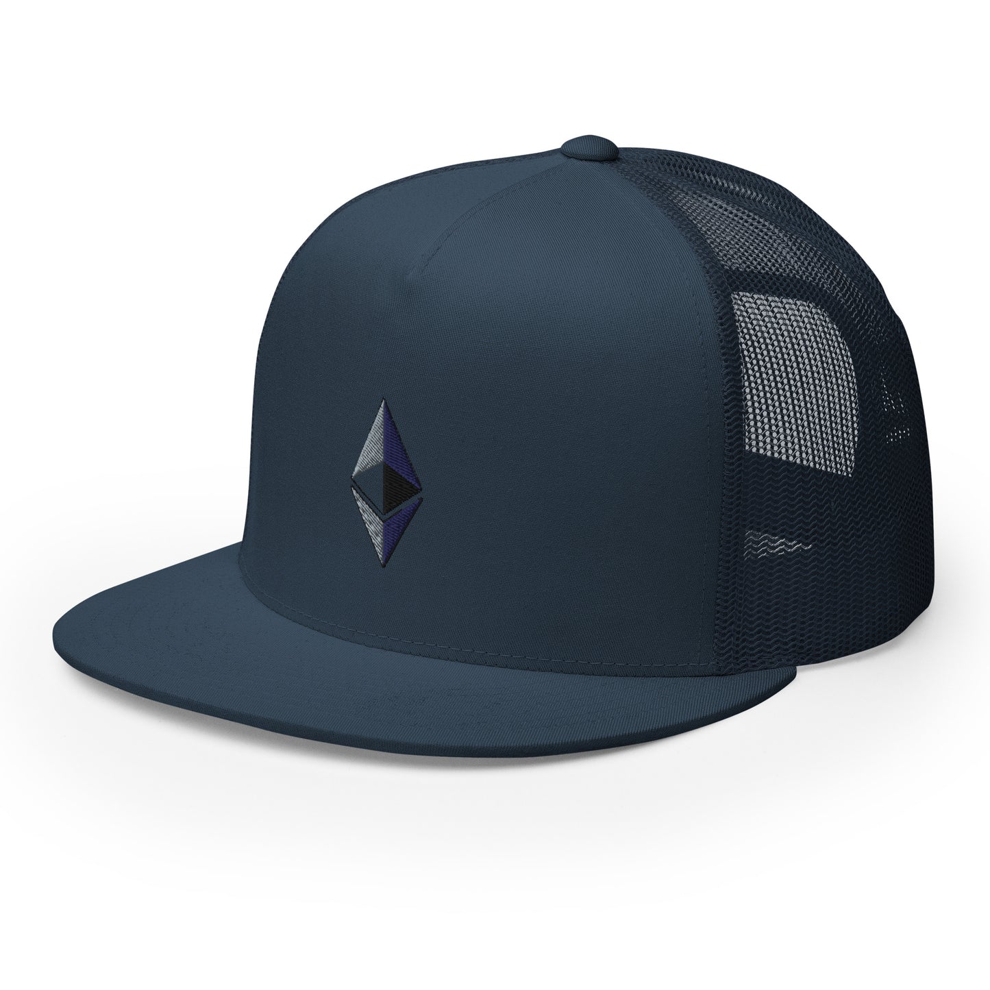 Ethereum Embroidered Trucker Hat In N Out Crypto