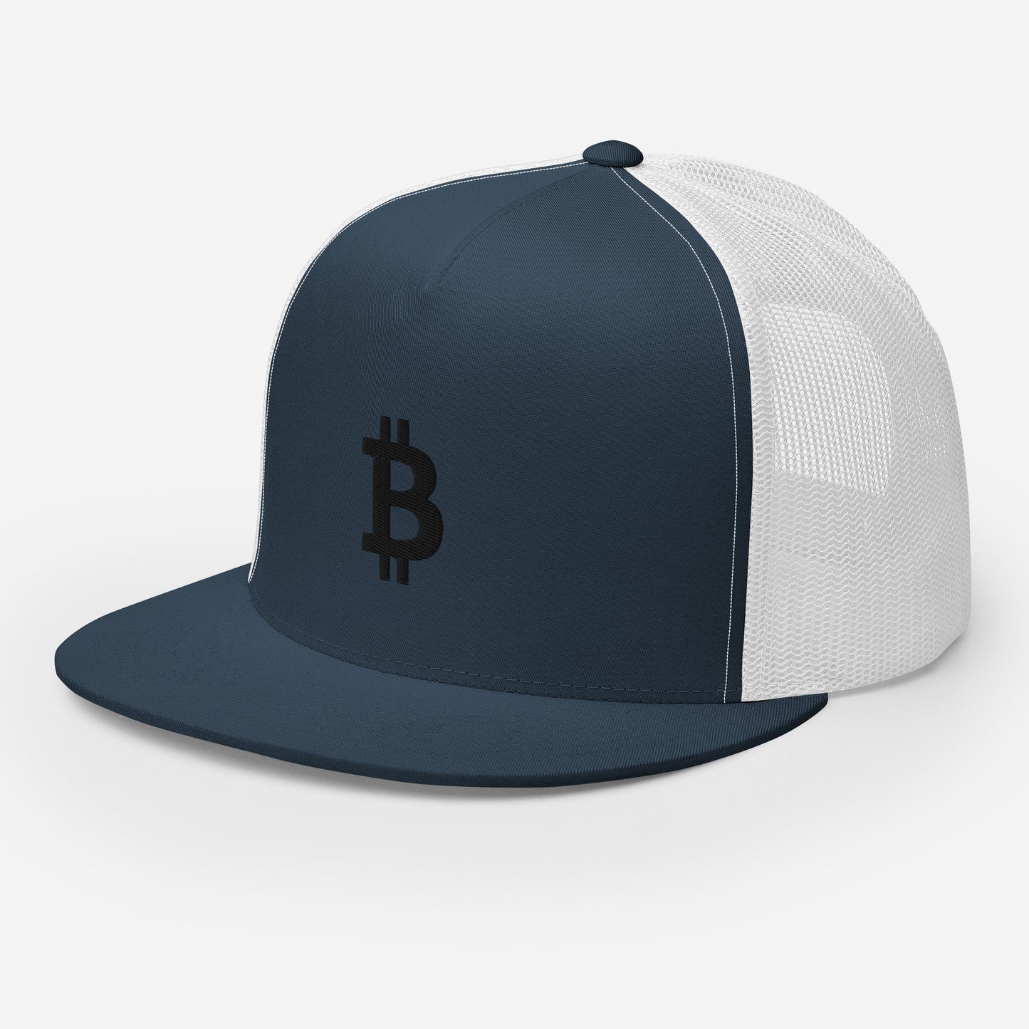 Bitcoin Embroidered Trucker Hat In N Out Crypto