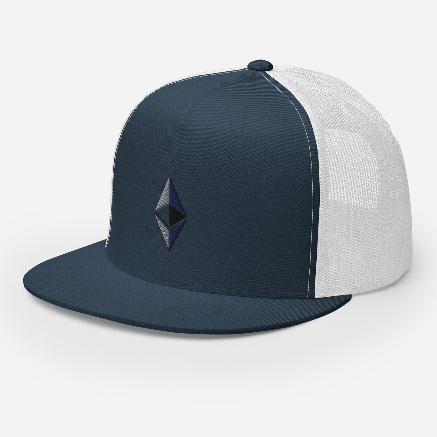 Ethereum Embroidered Trucker Hat In N Out Crypto