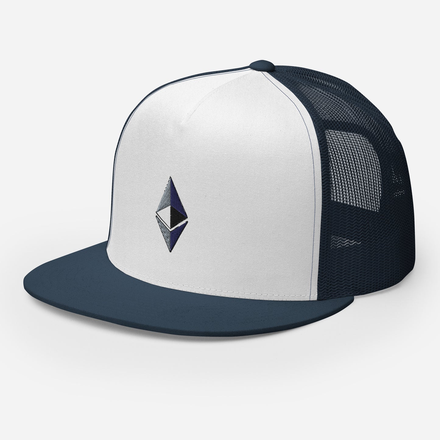 Ethereum Embroidered Trucker Hat In N Out Crypto