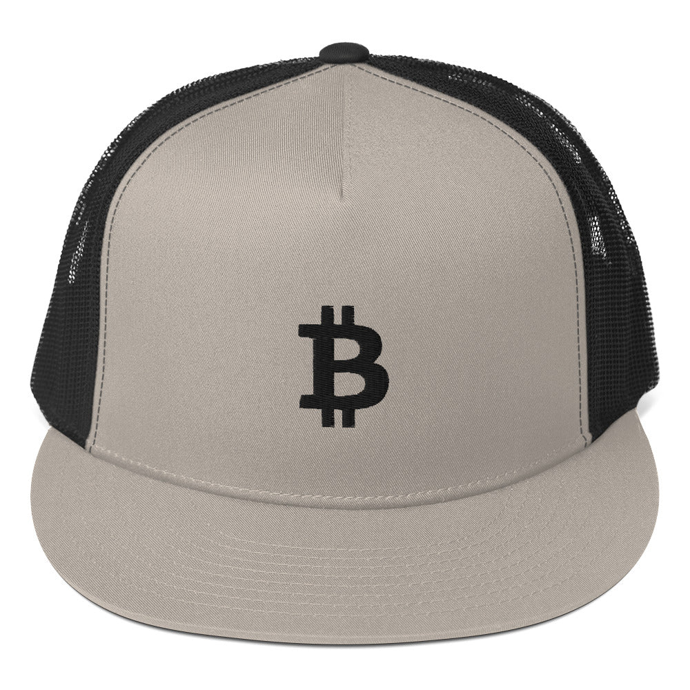 Bitcoin Embroidered Trucker Hat In N Out Crypto