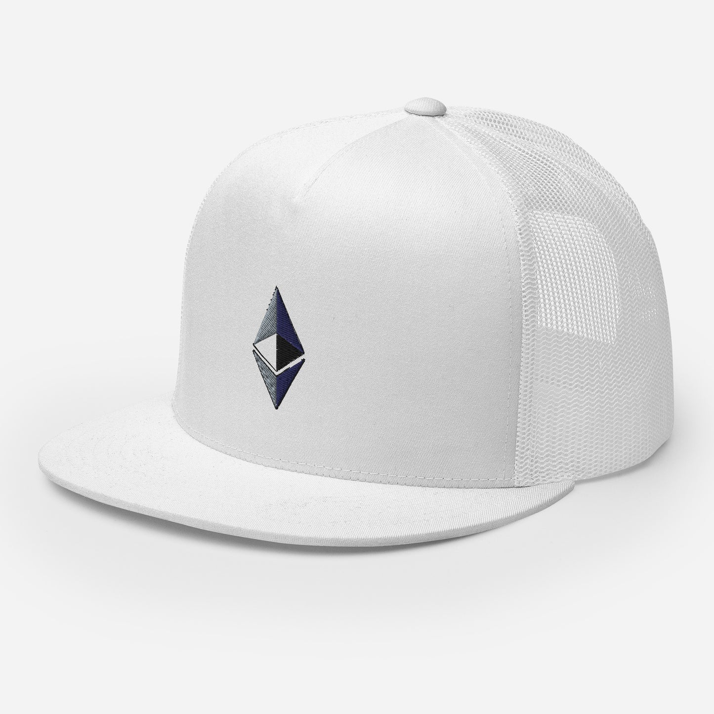 Ethereum Embroidered Trucker Hat In N Out Crypto