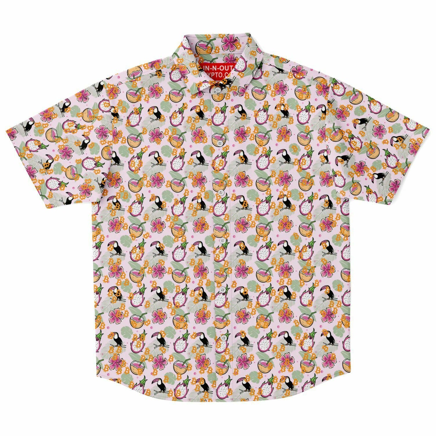 Bitcoin Tropical Oasis Shirt In N Out Crypto