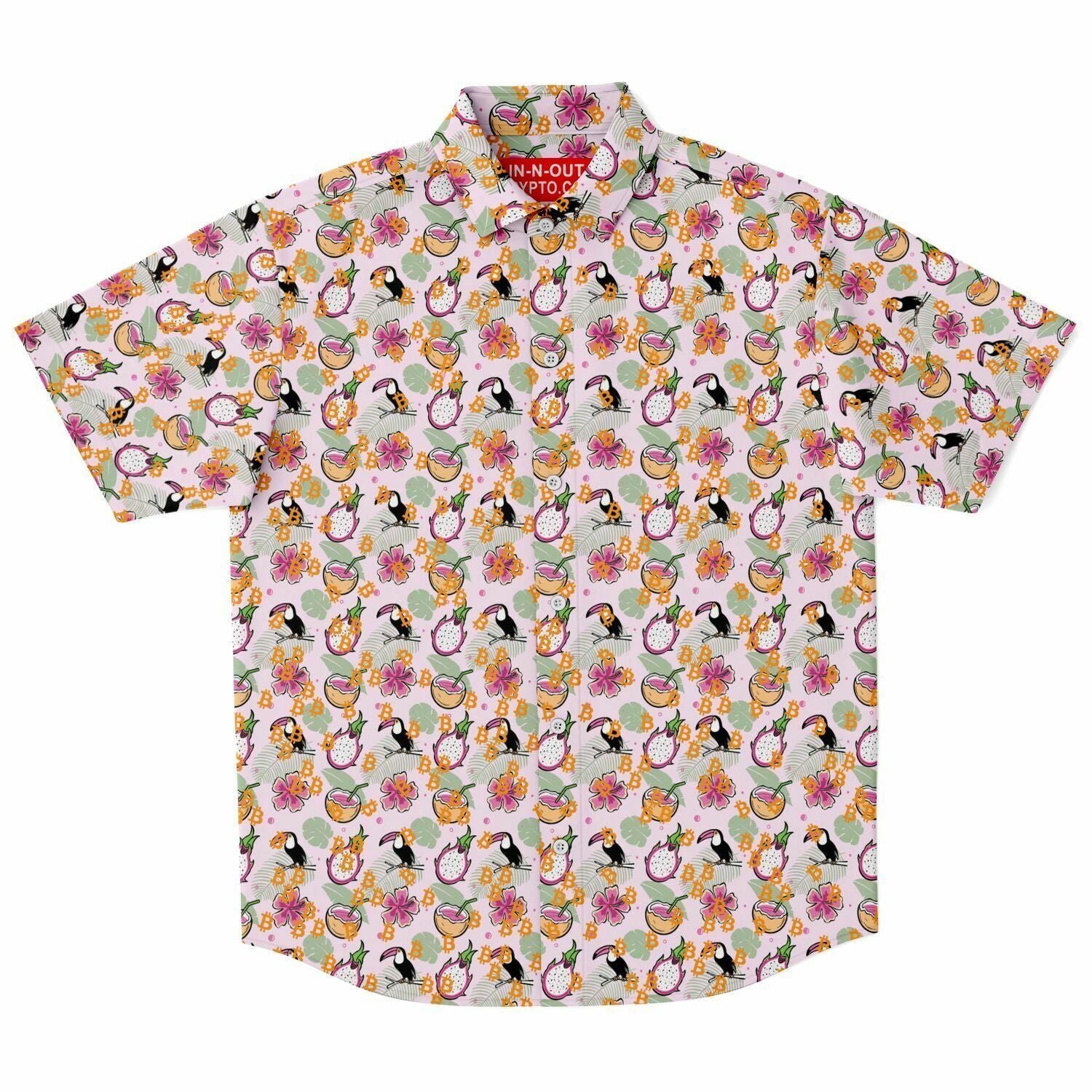 Bitcoin Tropical Oasis Shirt In N Out Crypto
