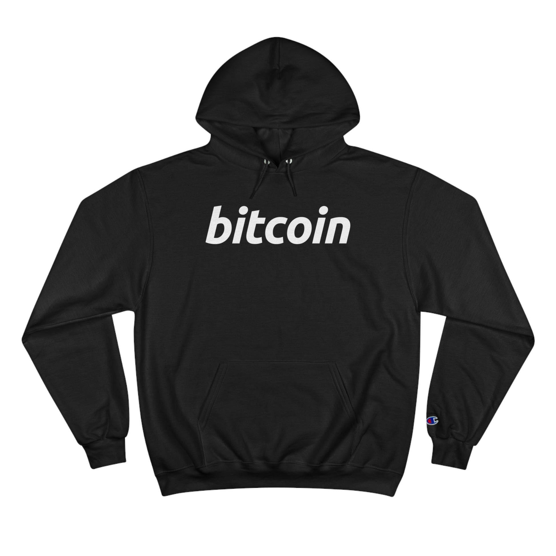 Bitcoin Iconic  Champion Hoodie In N Out Crypto