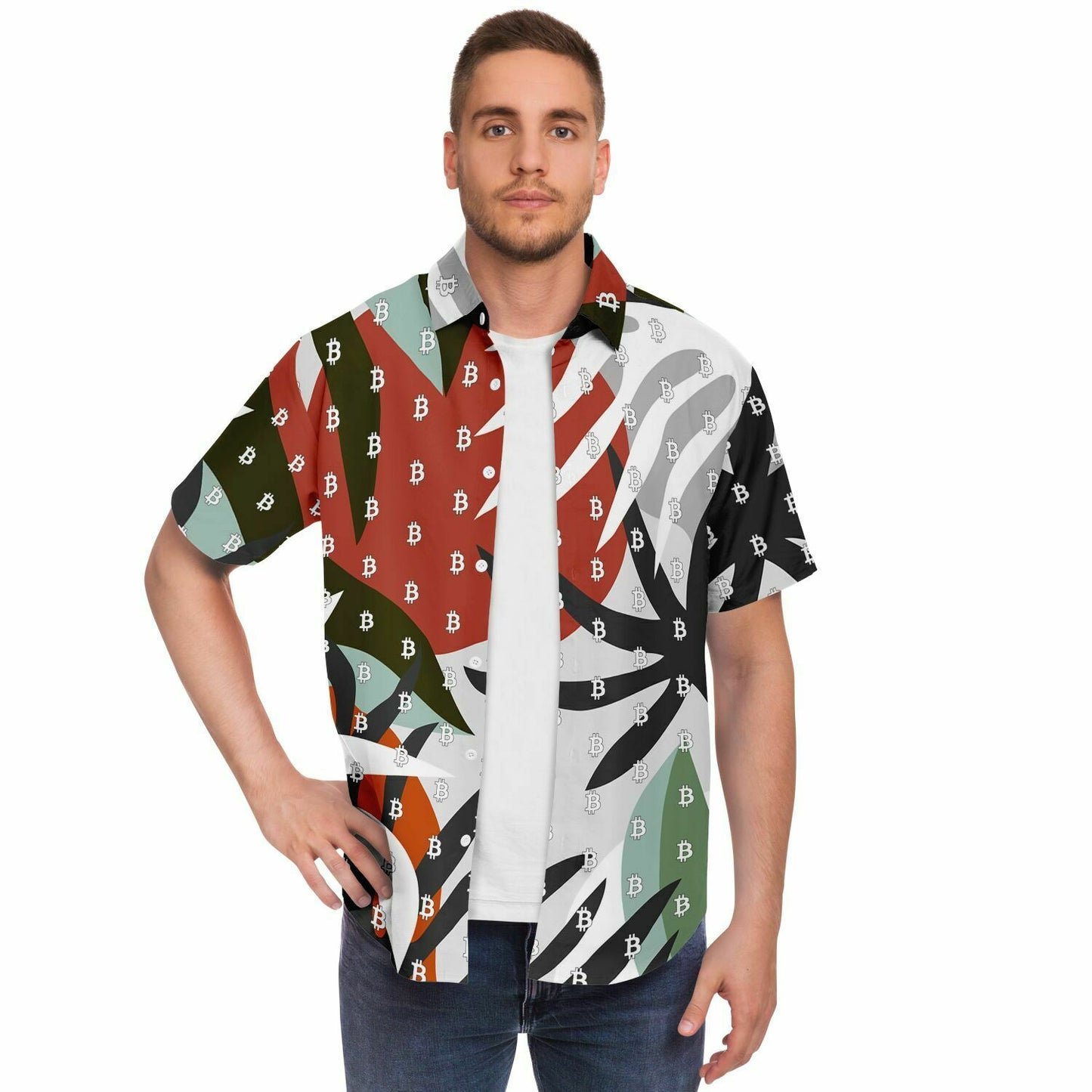 Bitcoin Foliage Shirt In N Out Crypto