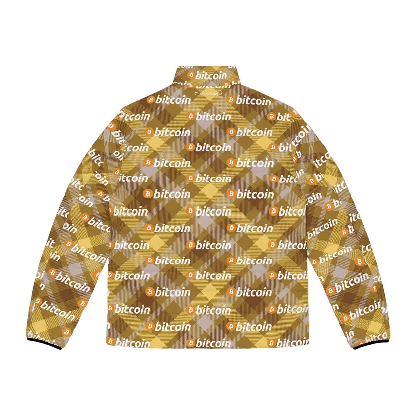 Bitcoin Kingswood Puffer Jacket Printify