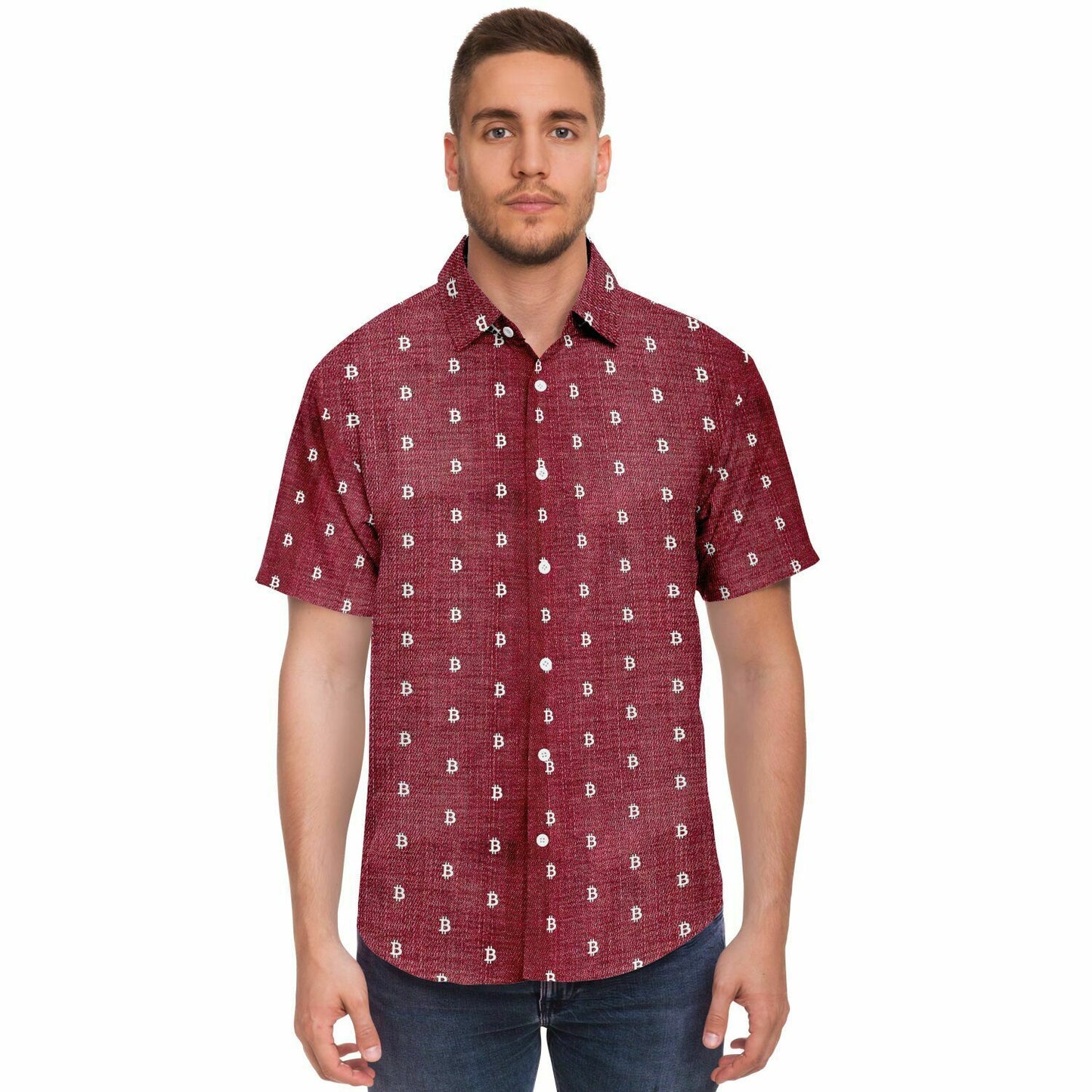 Bitcoin Jeans Red Shirt In N Out Crypto