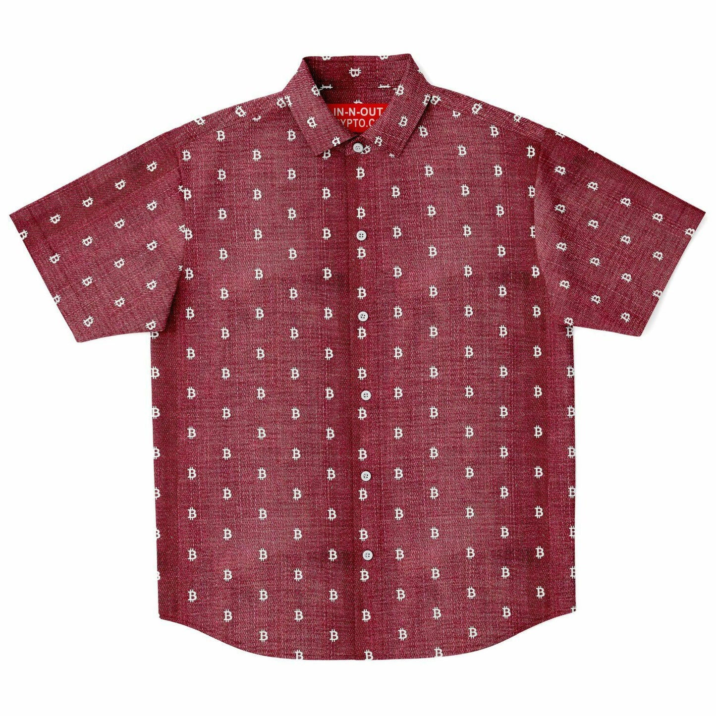 Bitcoin Jeans Red Shirt In N Out Crypto