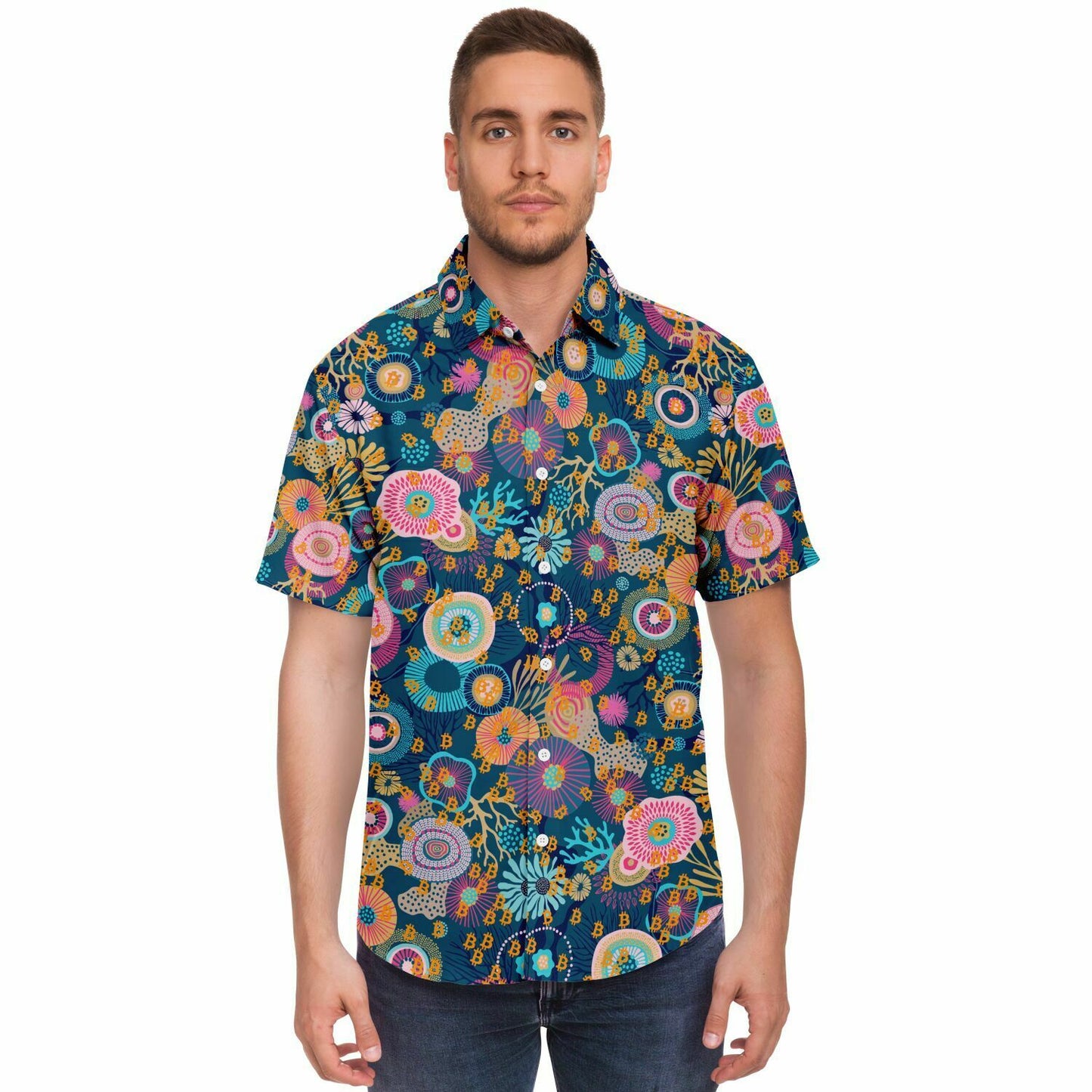 Bitcoin Coral Shirt In N Out Crypto