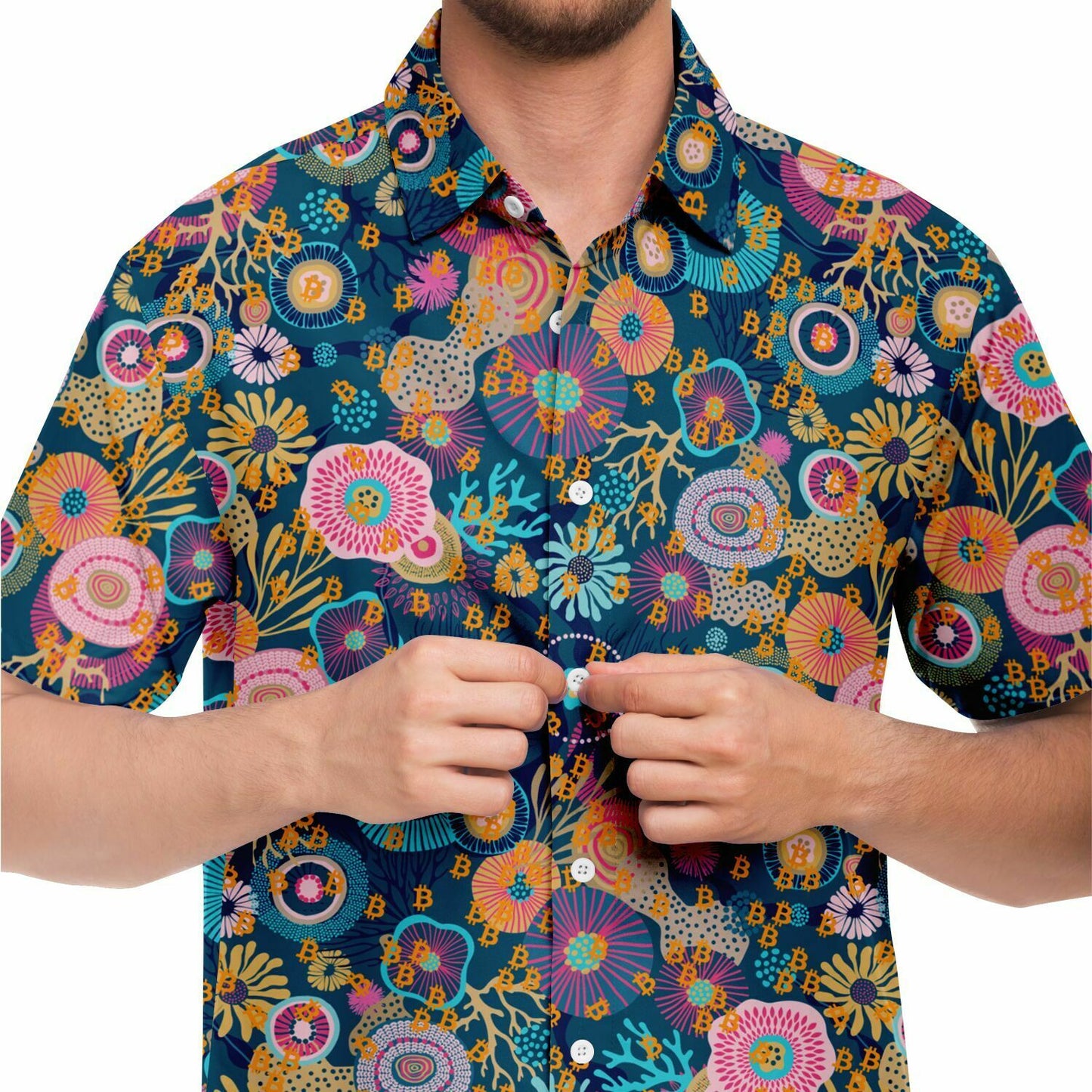 Bitcoin Coral Shirt In N Out Crypto