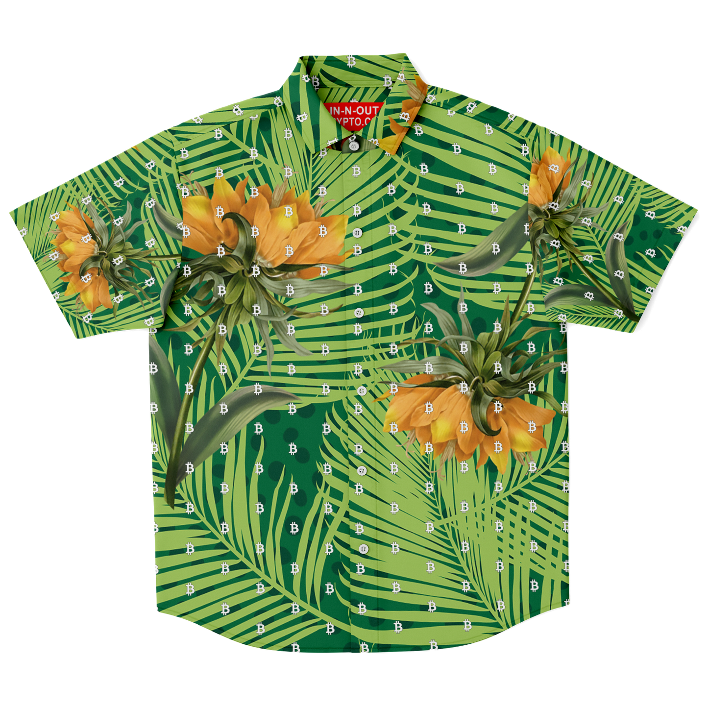 Bitcoin Botanical Shirt In N Out Crypto