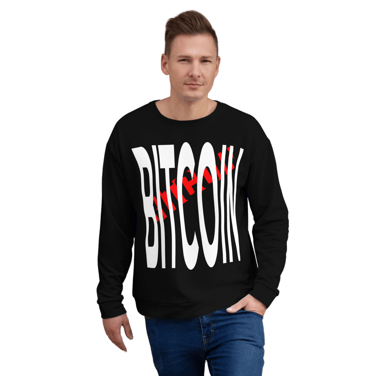 Bitcoin Bold Sweatshirt In N Out Crypto