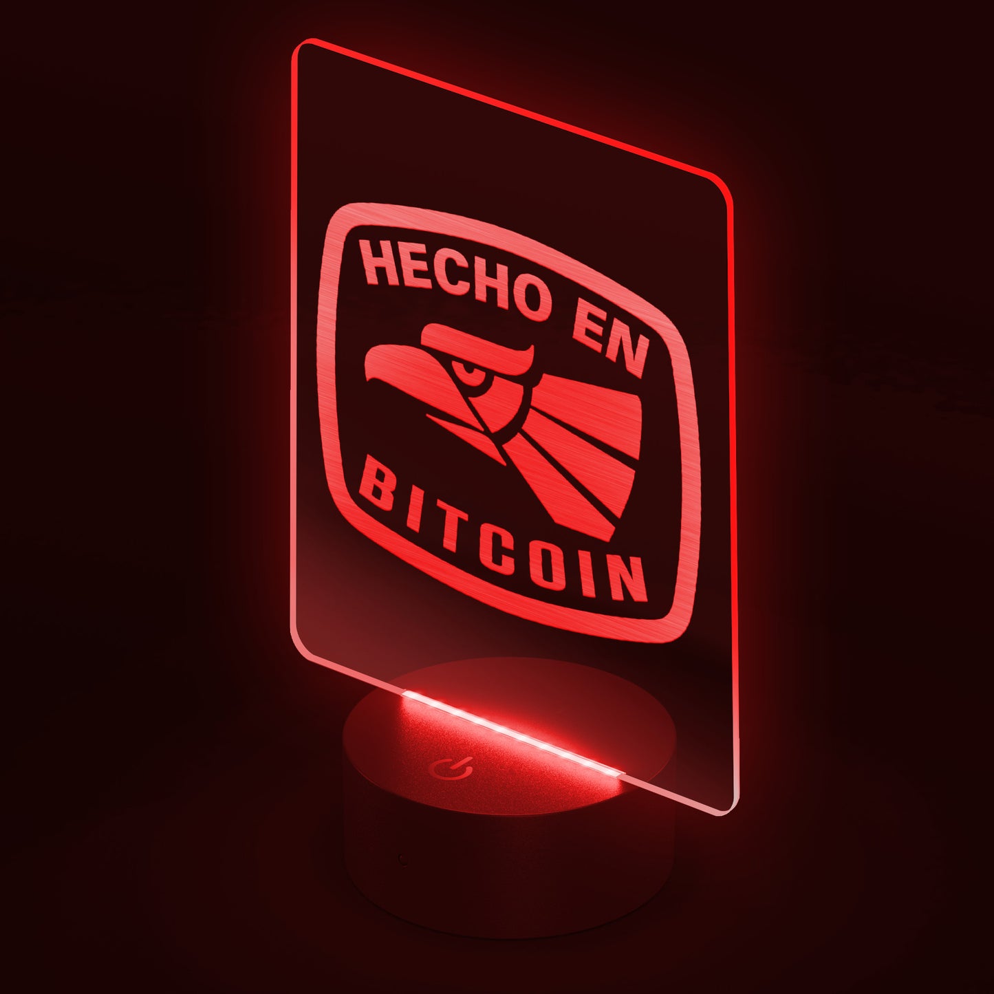 Bitcoin Echo Led Sign In N Out Crypto
