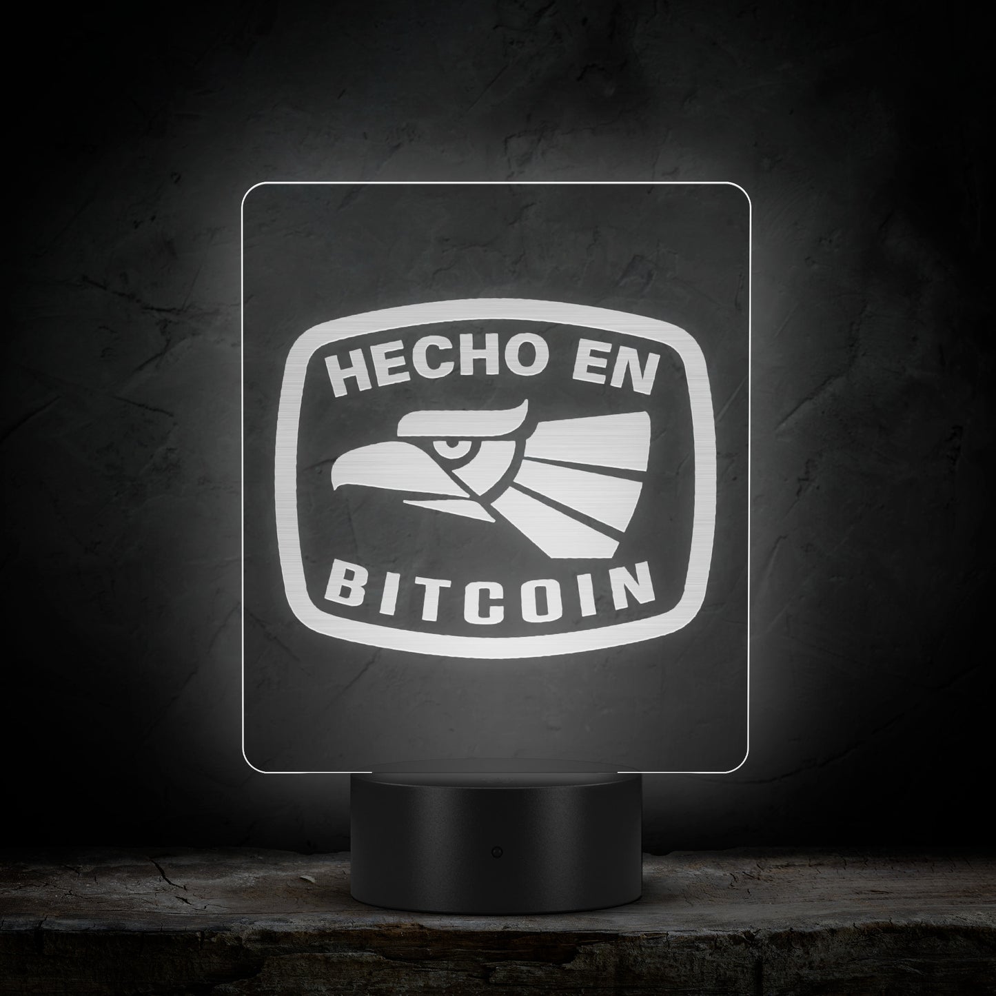 Bitcoin Echo Led Sign In N Out Crypto