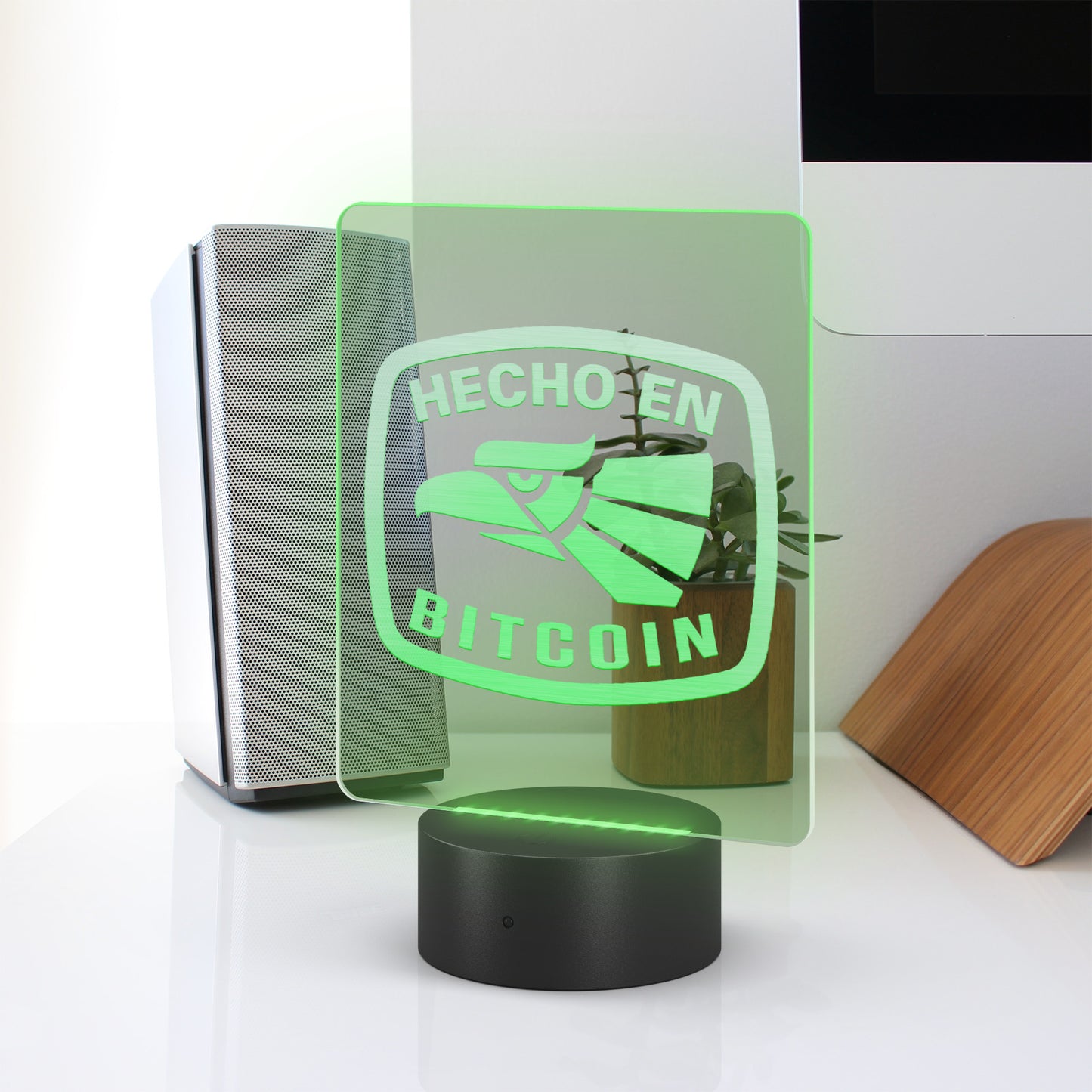 Bitcoin Echo Led Sign In N Out Crypto