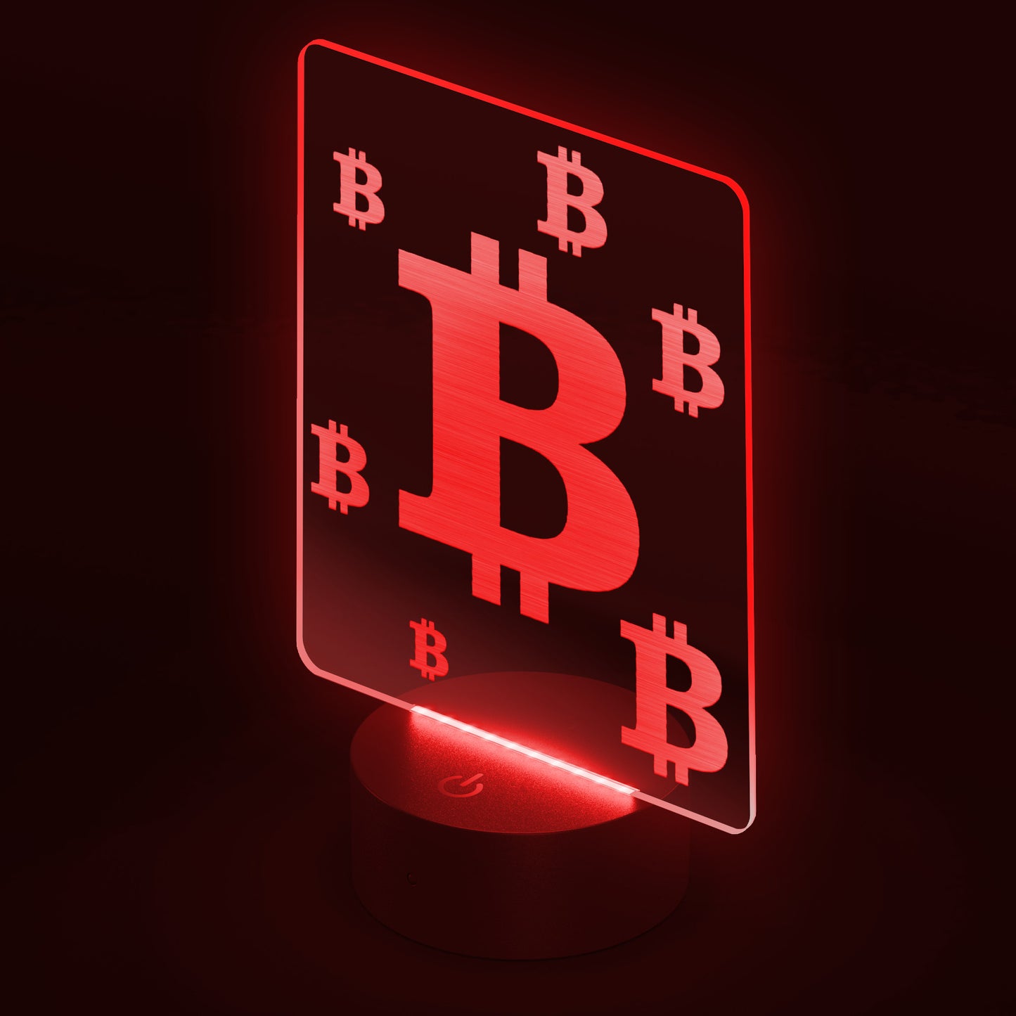 Bitcoin Led Sign In N Out Crypto