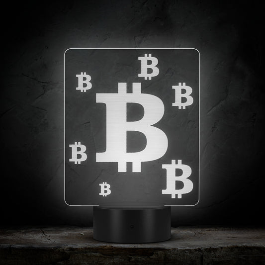 Bitcoin Led Sign In N Out Crypto