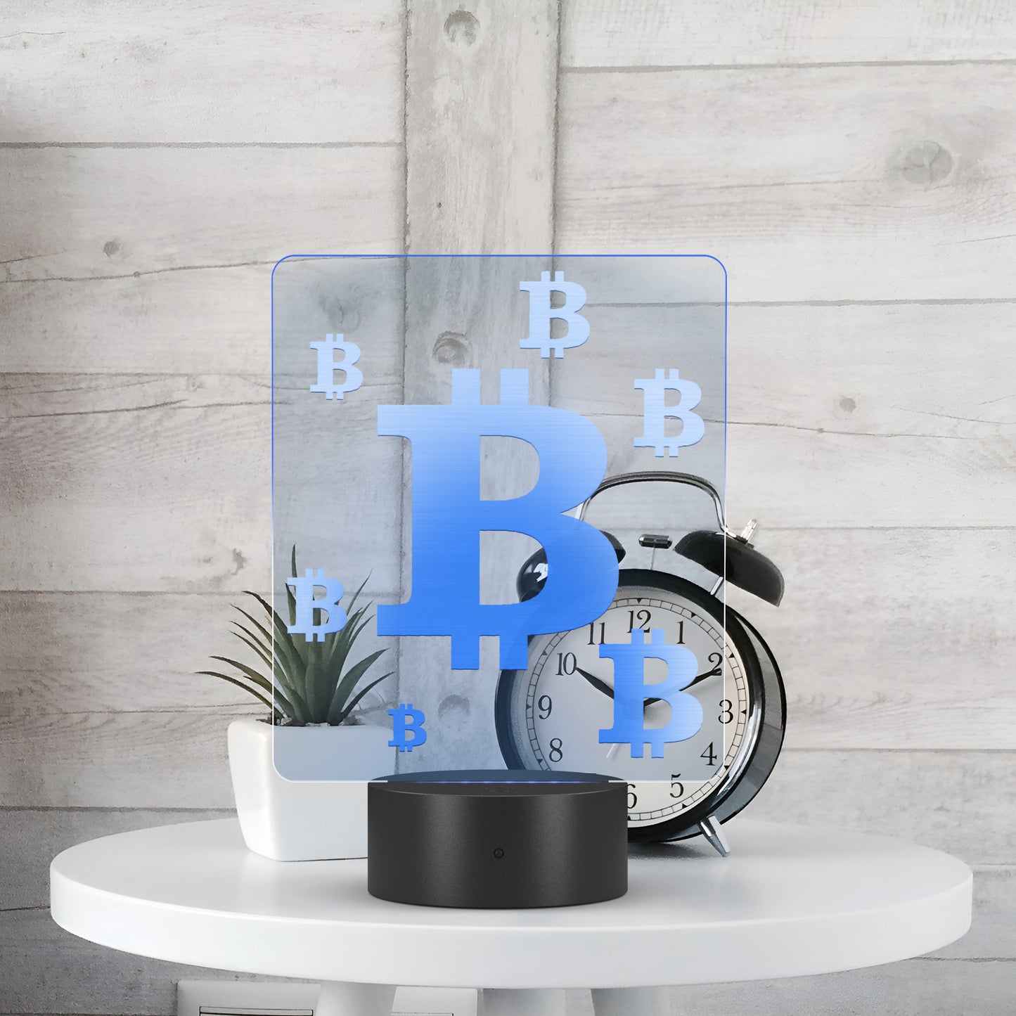 Bitcoin Led Sign In N Out Crypto