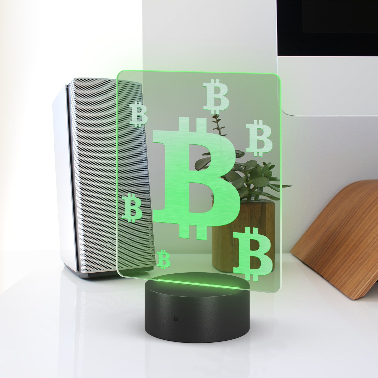 Bitcoin Led Sign In N Out Crypto