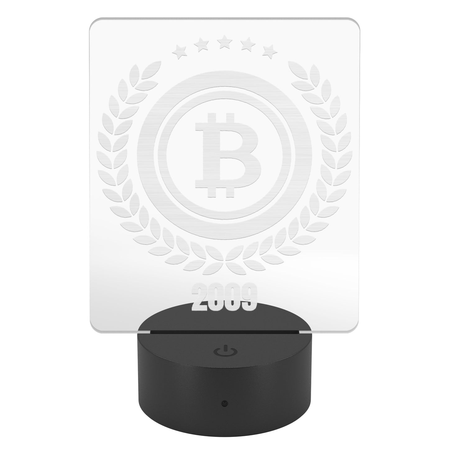 Bitcoin Shield Led Sign In N Out Crypto
