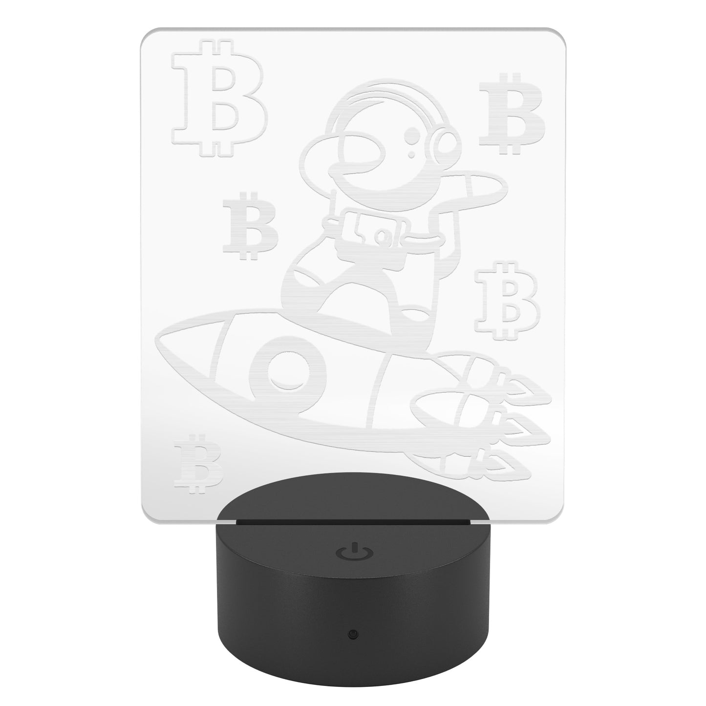 Bitcoin To The Moon Led Sign In N Out Crypto