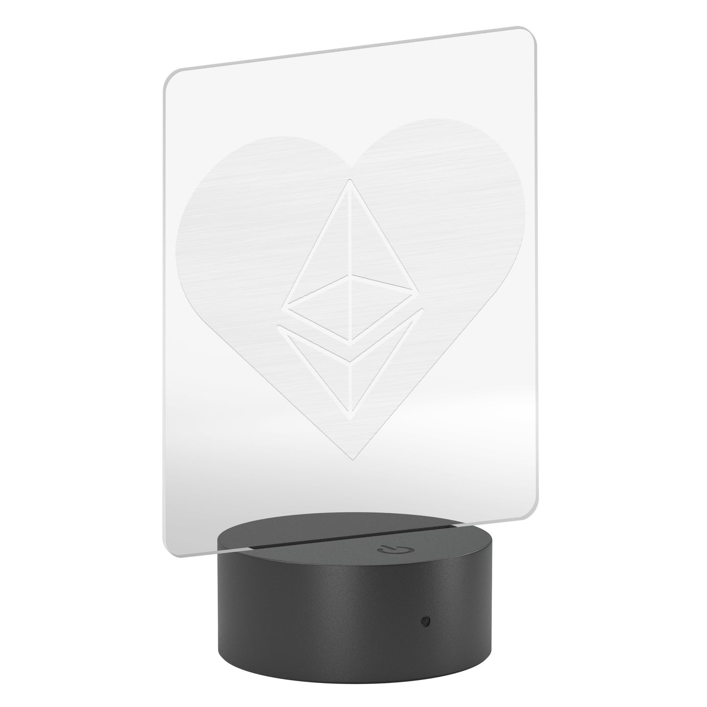 Ethereum Heart Led Sign In N Out Crypto