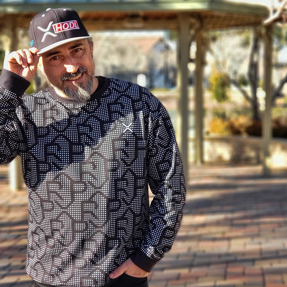 Xrp Dots Sweatshirt In N Out Crypto