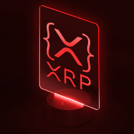 Xrp Graph Led Sign In N Out Crypto